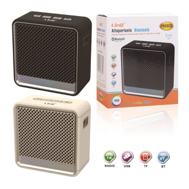 Enceinte Bluetooth LinQ PK6835 – Noir Enceinte Bluetooth LinQ PK6835 – Noir