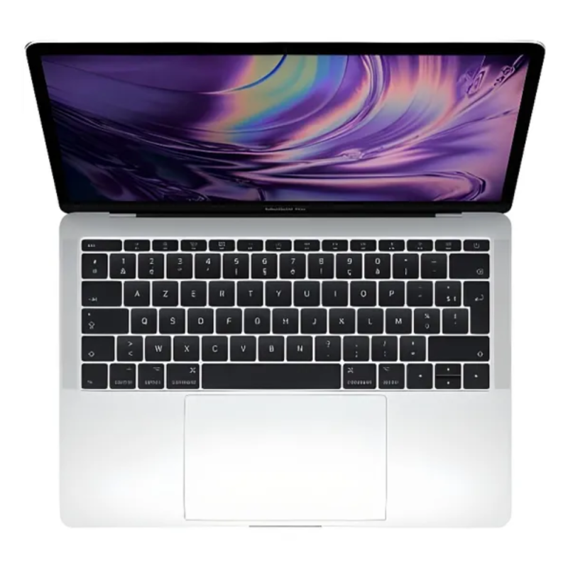 MacBook Pro 13,3" A1989 2018 - 8 Go / 256 Go SSD - Core i5 2.3 GHz - Argent - AZERTY - Grade A - Sans Chargeur