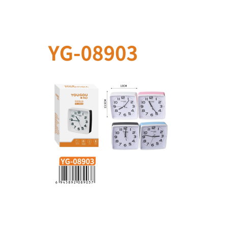 copy of Réveil YOUGOU YG-08903 CIAOBOSI 13CM - Blanc - Audio Ref G6448