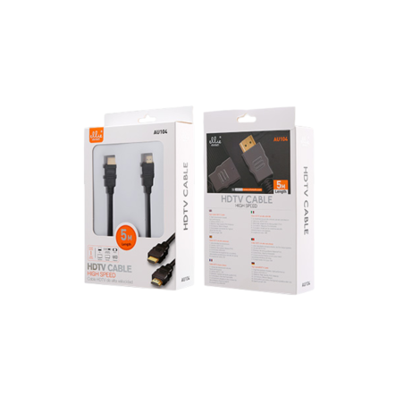 Câble de HDMI 5M - AU104 - Ellietech - Audio Ref A3631 | Smarty Paris