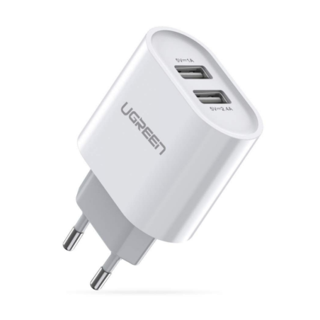 Adaptateur Secteur 2 Ports USB 3.4A - UGREEN 20384 - 17 W - 