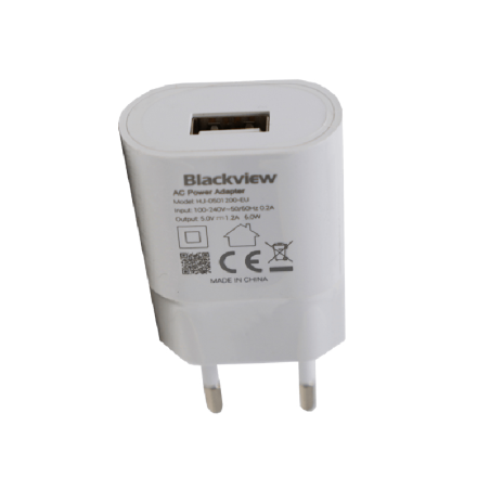 Adaptateur Secteur USB BLACKVIEW HJ-0501200-EU - 5V - 1.2A -