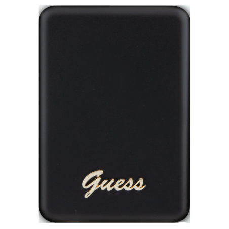 Power Bank Magsafe Logo Métal 5000mah 15W Guess GUPBM5ALGSGK - Noir — Accessoire · Smarty Paris 18e