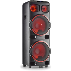 Enceinte Bluetooth NGS WILD DUB 3 avec Double Subwoofer - 15” - 1200W - Noir — NGS · Smarty Paris 18e