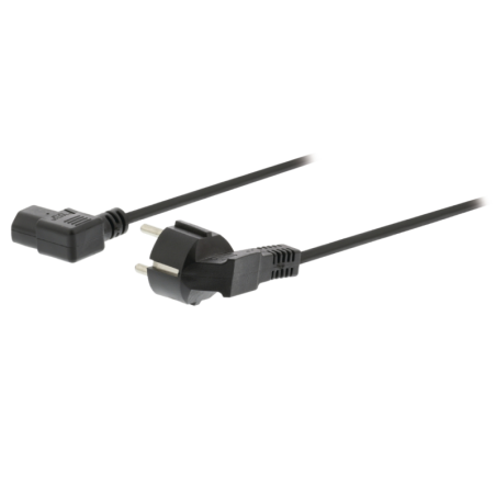 Câble d'alimentation Noir PC Moniteur Europeen Connecteur CE