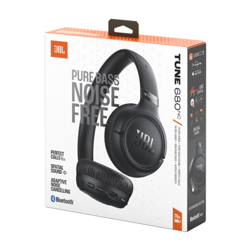 JBL Casque Bluetooth Tune 680NC – Noir JBL Casque Bluetooth Tune 680NC – Noir