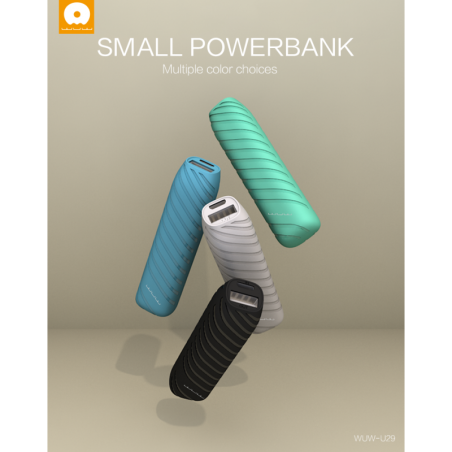 Mini Power Bank 2600mAh (WUW) - Alimentation Réf. A0022(EOL)