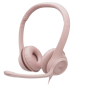 Casque Stéréo Filaire USB Logitech H390 - Rose