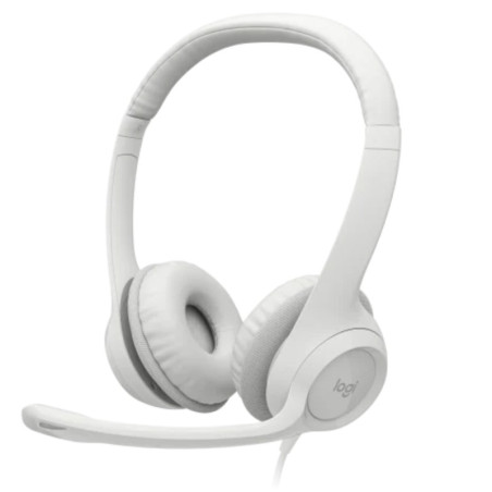 Logitech H390 white USB stereo headset | Smarty