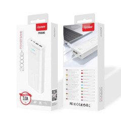 Power Bank 20000mAh - D-power P8586 - Noir - Alimentation Ré