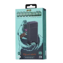 Power Bank 30000mAh RPP-167 REMAX - Noir - Alimentation Ref A1607 EOL
