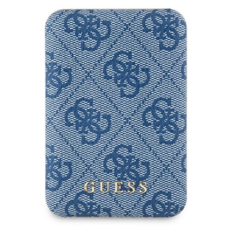 Power Bank PU MagSafe 5000 mAh Guess GUPB5FP4EMGB - Bleu - Alimentatio