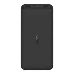 Power Bank Redmi 18W Fast Charge 20000mAh - Noir - Alimentat