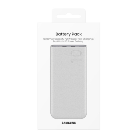 Power Bank Samsung Sans Fil Charge Ultra Rapide 25W 10000mAh EB-U2510X