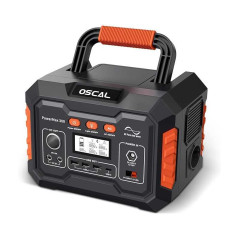 Station d'alimentation portable Oscal PowerMax300 - 300W - Noir Ref A1