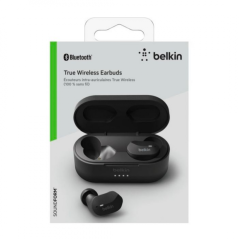 Écouteurs Bluetooth Sans fil Belkin AUC001btBK - Noir - Alimentation R