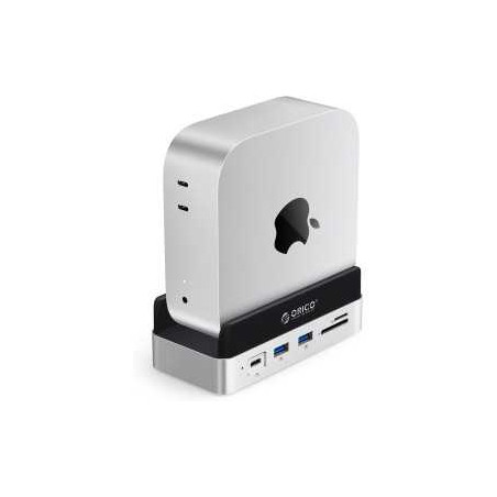 MiniDock et Support ORICO pour Mac Mini M4/M4 Pro - 10 Ports - Aliment