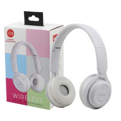 Casque Bluetooth Supra-Auriculaire Y08 - Blanc - Audio Ref A1737 | Sma