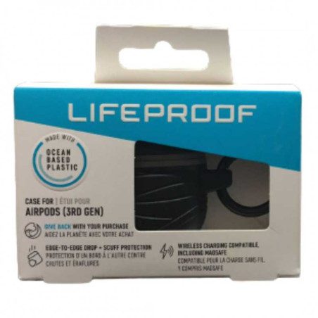 Coque de Protection Noir OtterBox LifeProof Eco Friendly AirPods 3 Gén