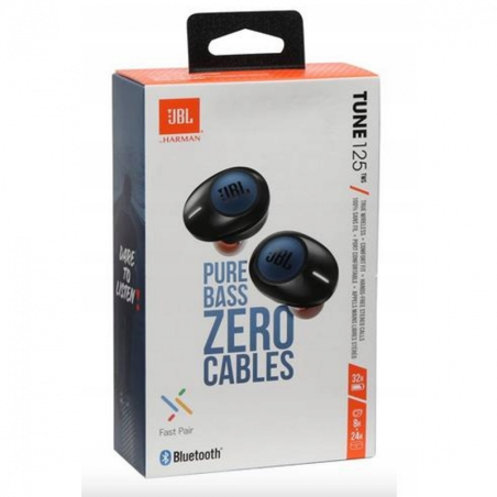 Ecouteurs Bluetooth JBL TUNE 125TWS Bleu - Audio Ref A0425 EOL | Smart