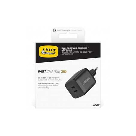 Adaptateur Secteur OtterBox Standard EU USB-C PD Chargeur Mural Avec 2
