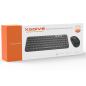 Set Souris et Clavier sans Fil XSSIVE XSS-KMSET1 - QWERTY - Noir Set Souris et Clavier sans Fil XSSIVE XSS-KMSET1 - QWERTY - Noir