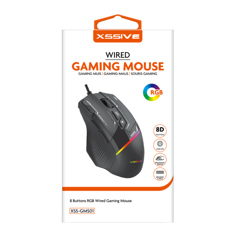 Gaming Mouse XSSIVE XSS-GMS01 Gaming Mouse XSSIVE XSS-GMS01