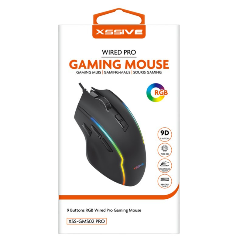 Souris gaming XSSIVE XSS-GMS02 PRO – Filaire