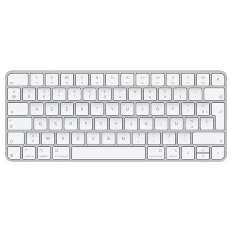 Apple Keyboard Magic Keyboard – Bluetooth French AZERTY MXCL3F/A Silver Apple Keyboard Magic Keyboard – Bluetooth French AZERTY MXCL3F/A Silver