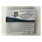 Clavier sans Fil Bluetooth Mac/Windows/Android Anglais QWERTY + Francais AZERTY - Argent Clavier sans Fil Bluetooth Mac/Windows/Android Anglais QWERTY + Francais AZERTY - Argent