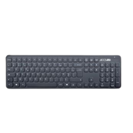 Wireless Keyboard Accsup SLIM WL FR3 V2 – AZERTY Black