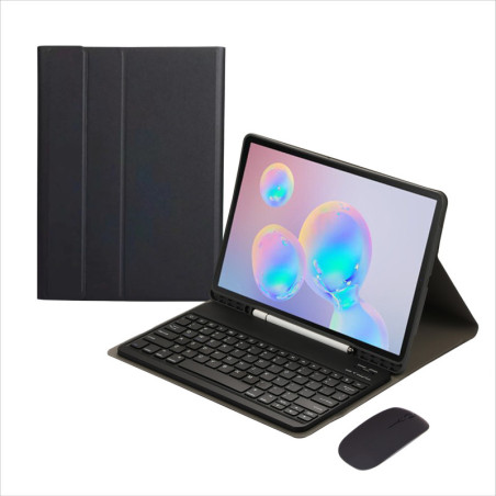 Housse clavier fine ECO pour Samsung – Bluetooth AZERTY avec souris et logement stylet