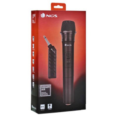 Microphone de Voix sans Fil NGS Singer Air - Noir - Audio Ref G1553 |