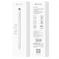 Stylet Tactile - Devia Screen Pencil - Compatible avec tout - Blanc -