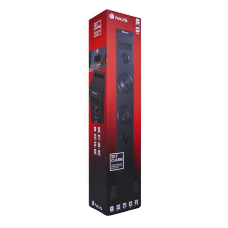 Tour de Son Bluetooth NGS Sky Charm Avec Télécommande 50W - Noir - Aud