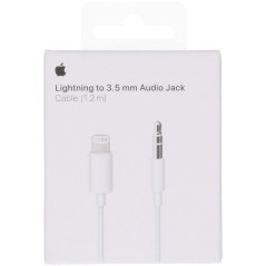 Câble Lightning / Jack 3,5 mm - 1,2M MXK22ZM/A - Retail Box (Apple) — Apple · Smarty Paris 18e