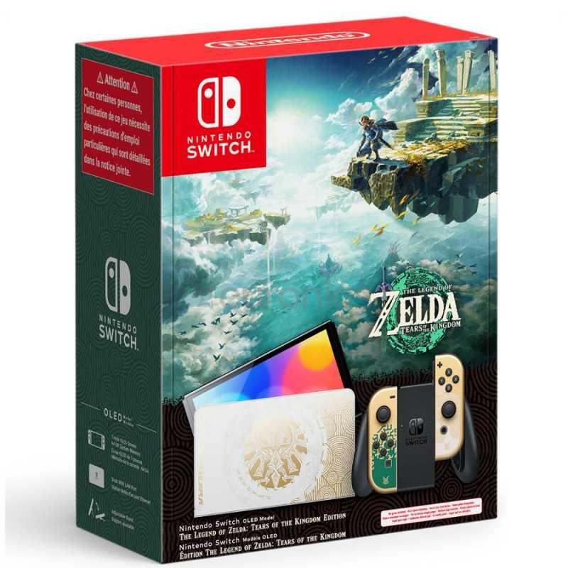 Console Nintendo Switch Modèle OLED Zelda TOTK Edition