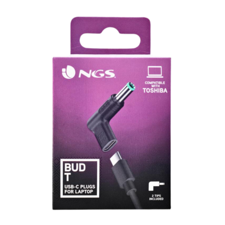 USB-C connectors NGS BUD-T for Toshiba laptops – pack of 2