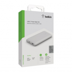 Power Bank BELKIN BOOST↑CHARGE™ 10000mAh 18W BPB001BTWH - Blanc - Alim
