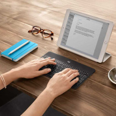 Clavier Bluetooth Logitech Keys-To-Go Français AZERTY - Noir
