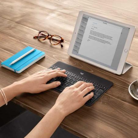 Clavier Bluetooth Logitech Keys-To-Go Français AZERTY - Noir