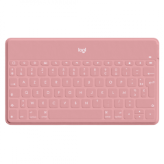Clavier Bluetooth Logitech Keys-To-Go Français AZERTY - Rose