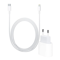 Kit Chargeur Câble USB-C / Lightning 20W (Apple) - Vrac — Apple · Smarty Paris 18e