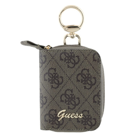 Pochette câbles Guess 4G Triangle Marron | Smarty