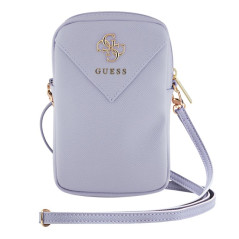 Guess Triangle 4G phone pouch Purple | Smarty