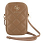 Pochette téléphone Guess Zip PU Quilted 4G GUWBZPSQSSGW – Marron Pochette téléphone Guess Zip PU Quilted 4G GUWBZPSQSSGW – Marron