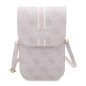 Pochette téléphone Guess 4G Stripes GUWBP4RPSP – Rose