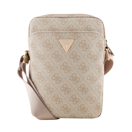 Tablet Shoulder Bag Guess 4G PU Triangle Logo GUTB8P4GFTSP – 8" Pink