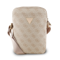 Tablet Shoulder Bag Guess 4G PU Triangle Logo GUTB10P4GFTSP – 10" Pink