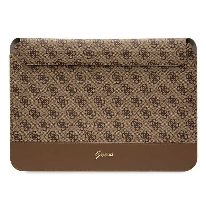 Laptop Sleeve Guess GUCS14PS4SGW – 14-inch Brown 4G Stripe Metal Logo Laptop Sleeve Guess GUCS14PS4SGW – 14-inch Brown 4G Stripe Metal Logo